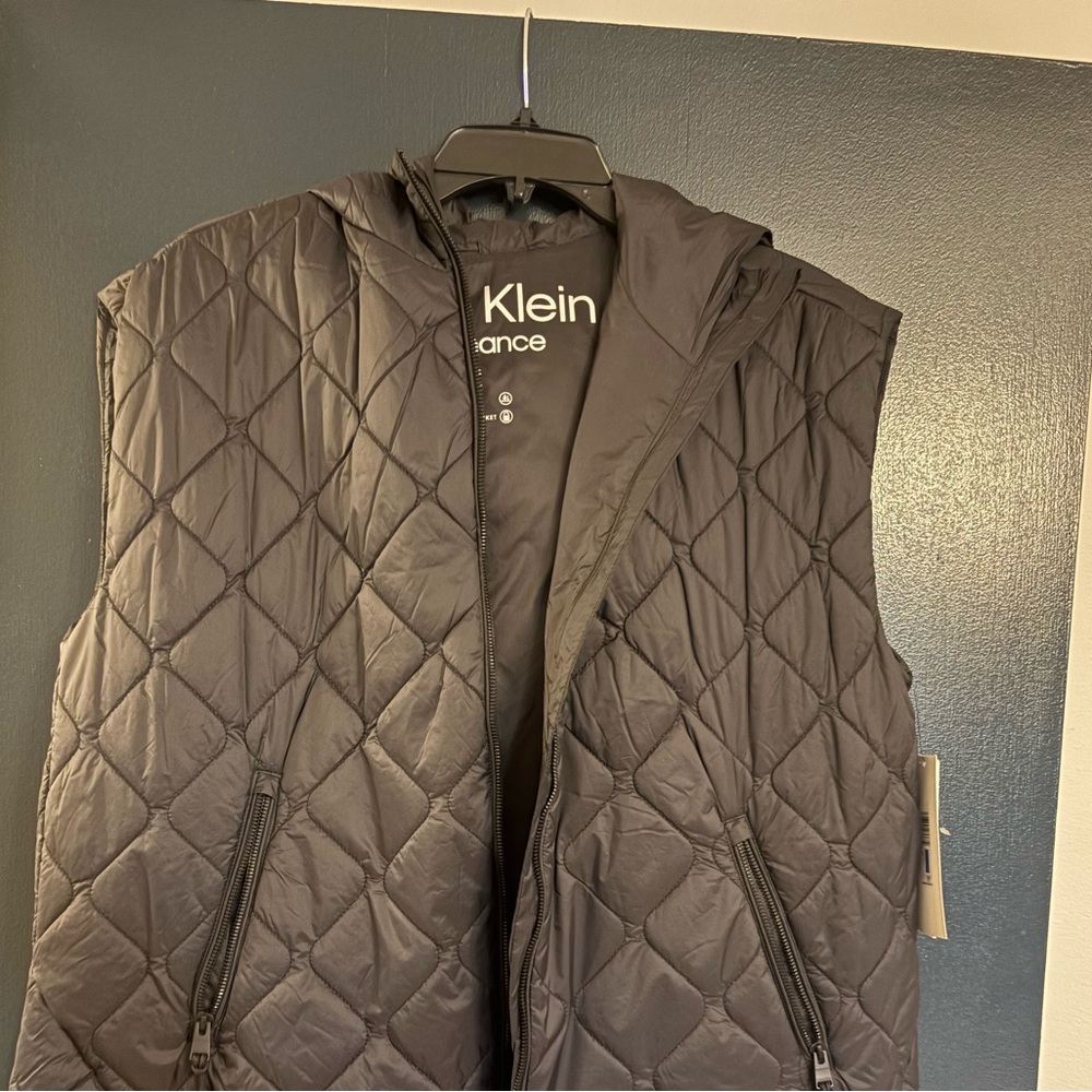 Calvin Klein Black Quilted Vest